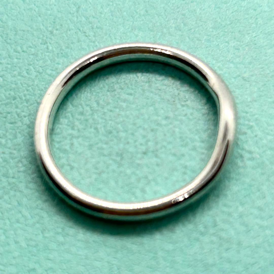 em✨ティファニー カーブドバンドリング 10.5号 SV925 重ね付け