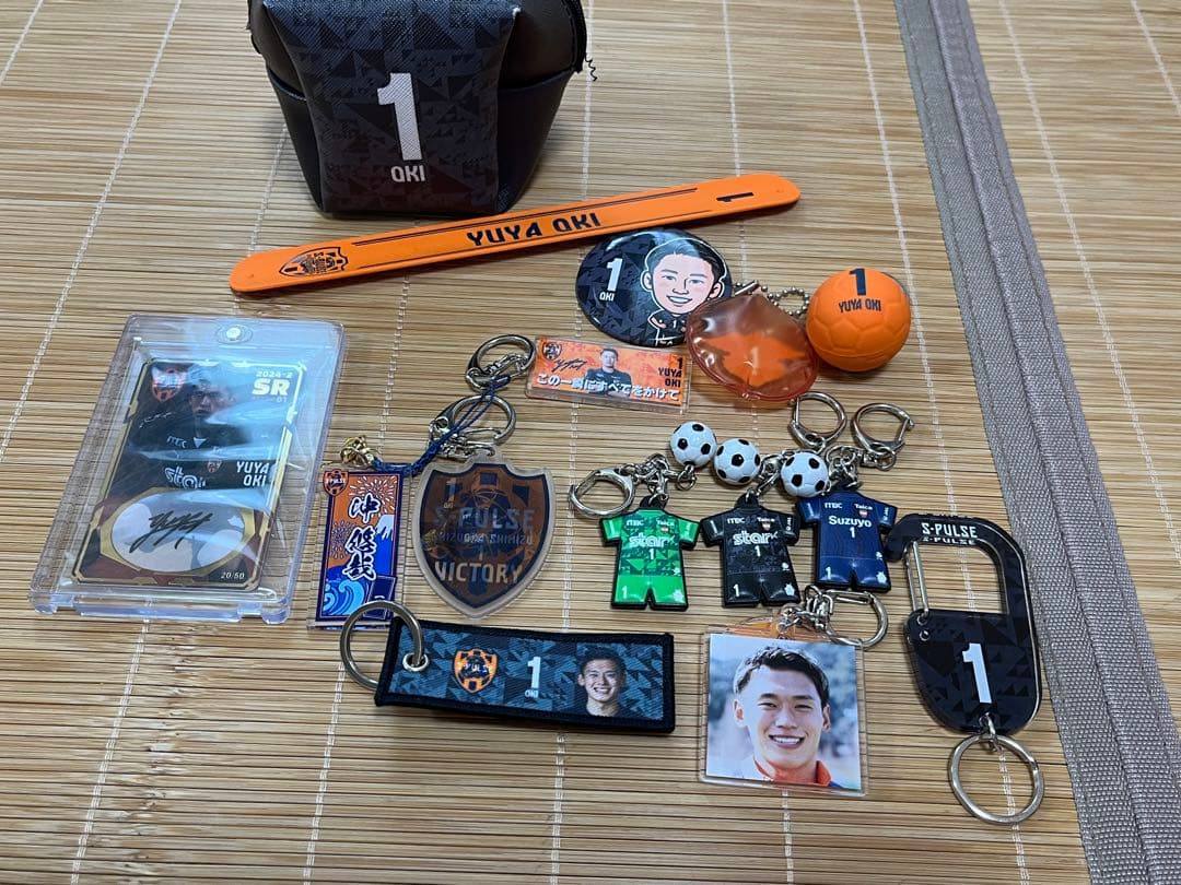 エスパルス　沖悠哉　応援グッズ　1番　ガチャ　シークレット　サイン エスパルス 沖悠哉 応援グッズ 1番 ガチャ シークレット サイン