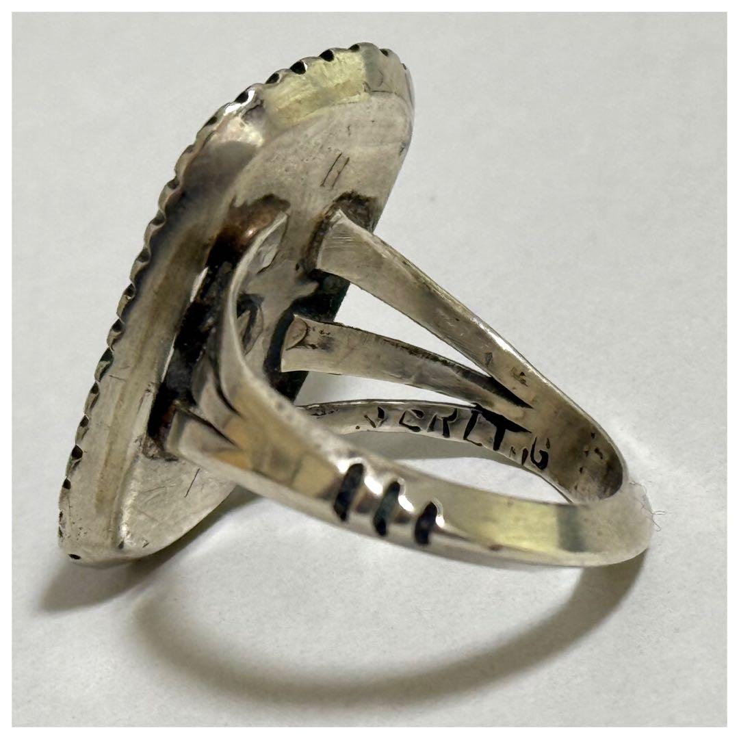 インディアンジュエリー ナバホ族 ターコイズ リング