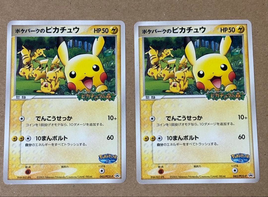ポケパークのピカチュウ PROMO PCG-Pプロモカード 043/PCG-P
