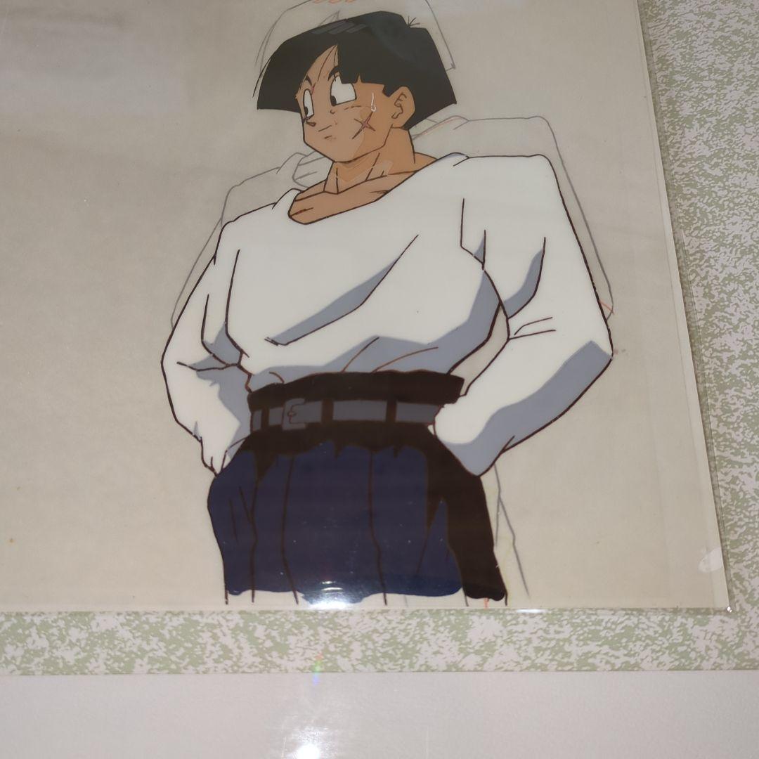 【貴重】ドラゴンボール【ヤムチャ】セル画 動画 原画(UV額縁付き)