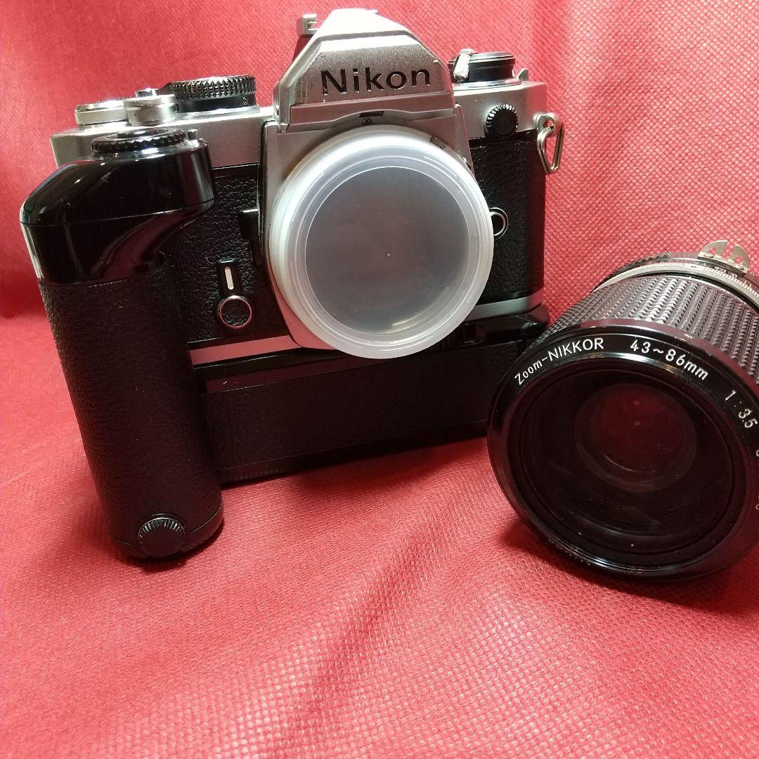 Nikon FM MD-11 Nikkor 43-86mm セット Nikon FM + Zoom-NIKKOR 43