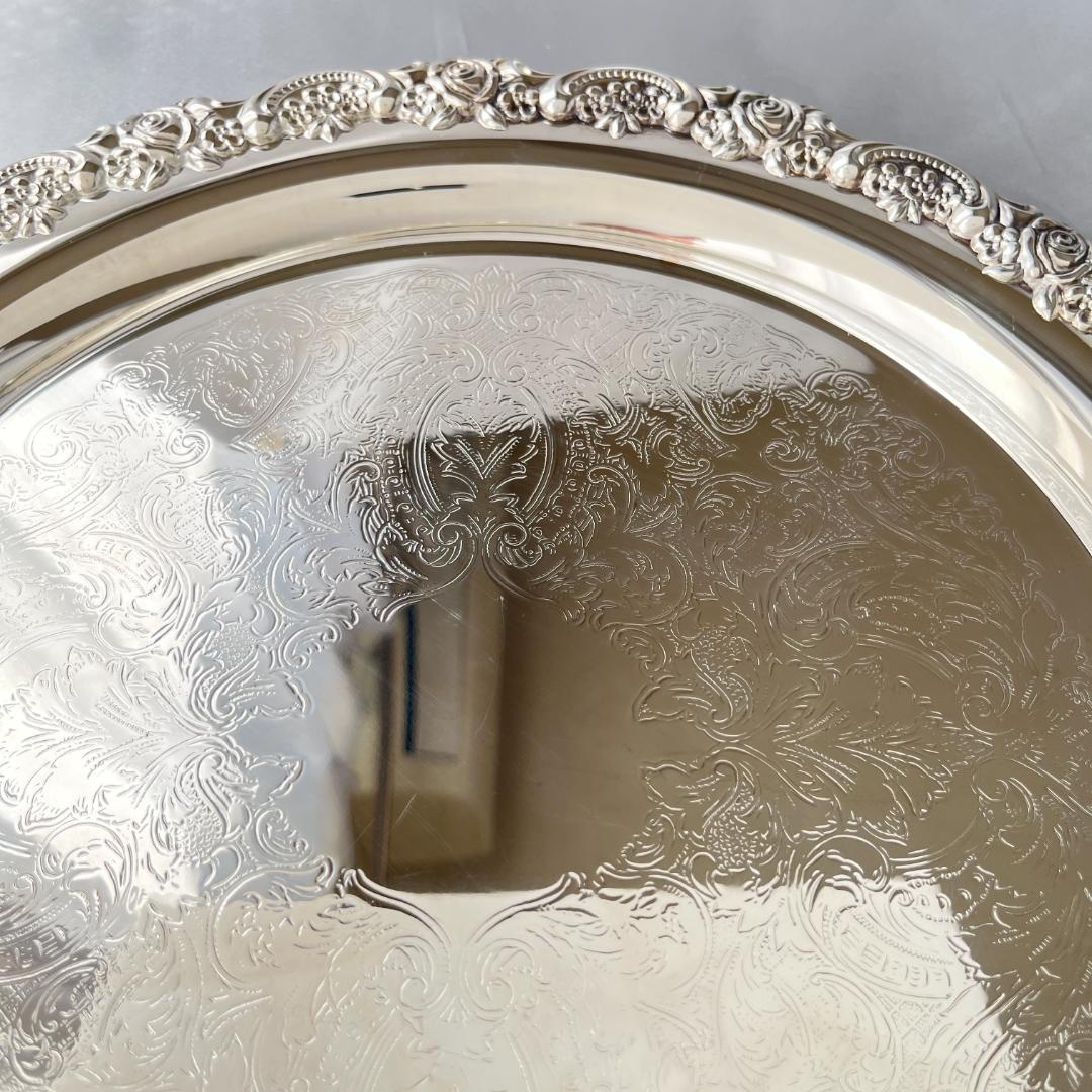 【ONEIDA】ワイントレー / ドリンクトレー / ギャラリートレー 31cm