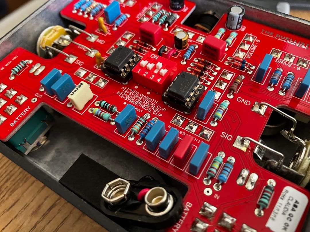 THE DUELLIST King Tone 2ch オーバードライブ