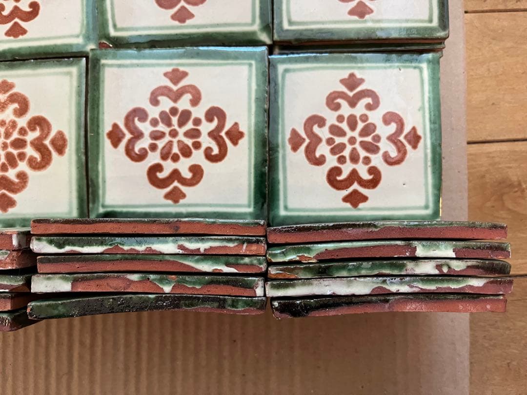 メキシカンタイル 10x10cm 70枚まとめ売り