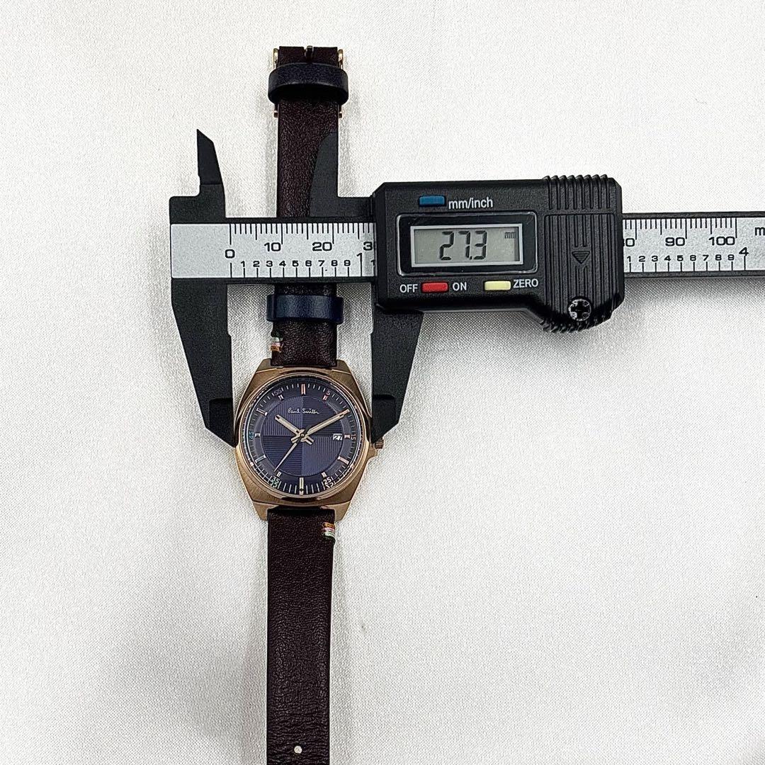 稼働品 Paul Smith ポールスミス 腕時計 メンズ ゴールド y2k