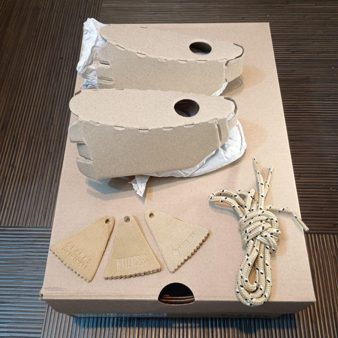 クラークス オリジナルス ワラビー ゴアテックス 24センチ