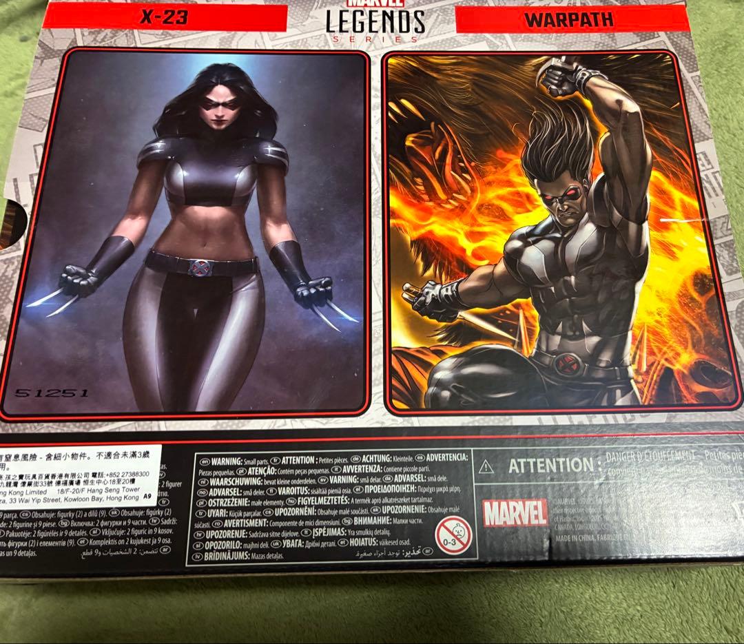 マーベルレジェンド X-23 ウォーパス セット (X-Force)箱凹み大 - メルカリ