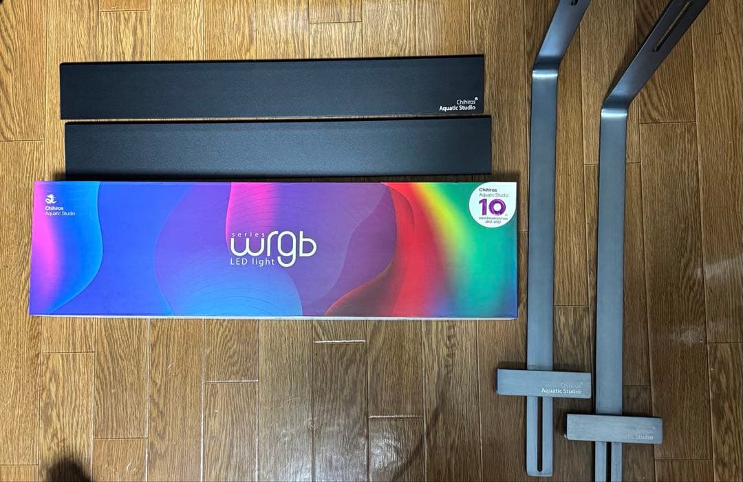 Chihiros LED WRGB Ⅱ 60 10周年モデル セット！ 10周年記念モデル 】 Chihiros LED WRGB2 60 ブラック SERIES 熱帯魚