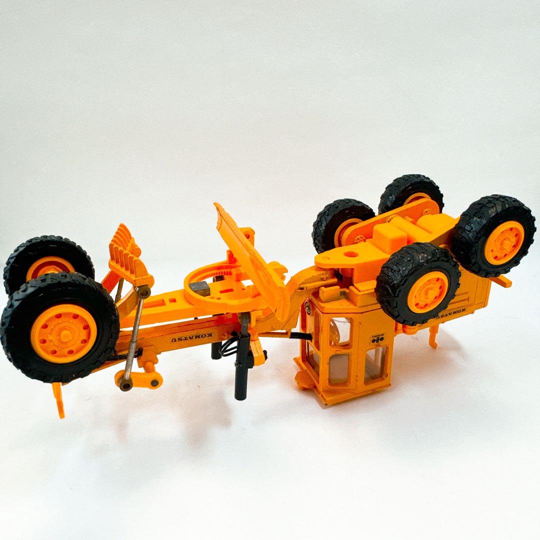 【極希少・当時物・美品】コマツ モータグレーダ GD605A Diapet