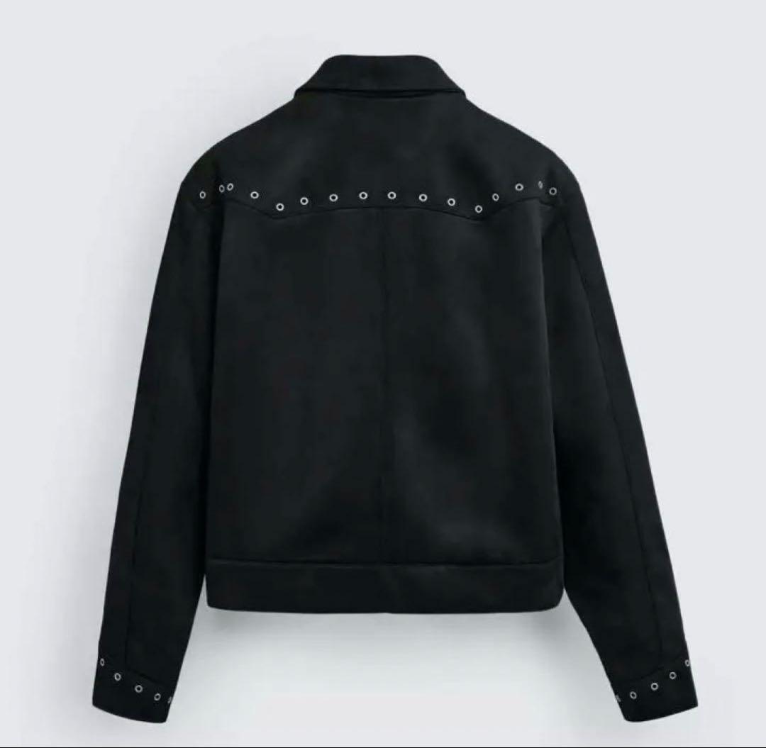 フェイクスエードジャケット