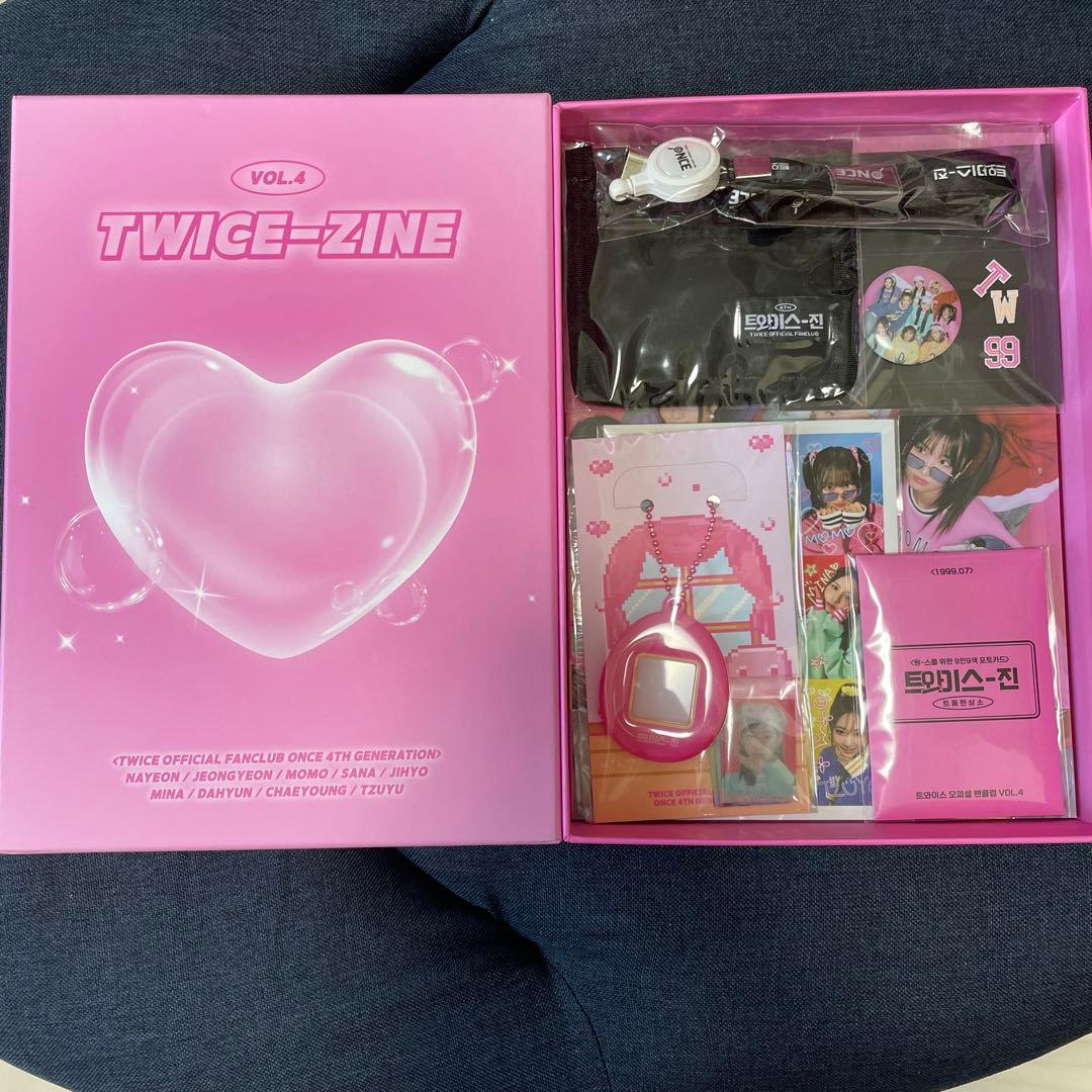 TWICE 韓国ファンクラブ特典 4期
