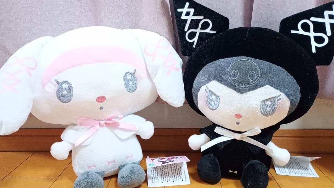 非売品レア♥クロミマイメロディロミナBIGぬいぐるみ♥月夜のドールBIG♥5点