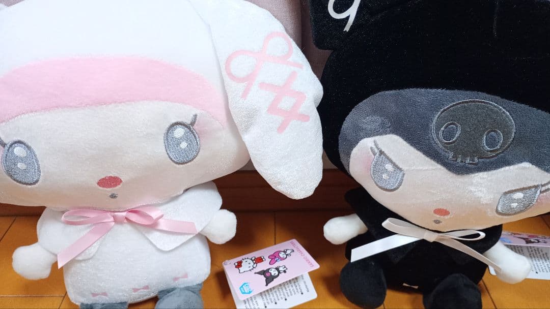 非売品レア♥クロミマイメロディロミナBIGぬいぐるみ♥月夜のドールBIG♥5点