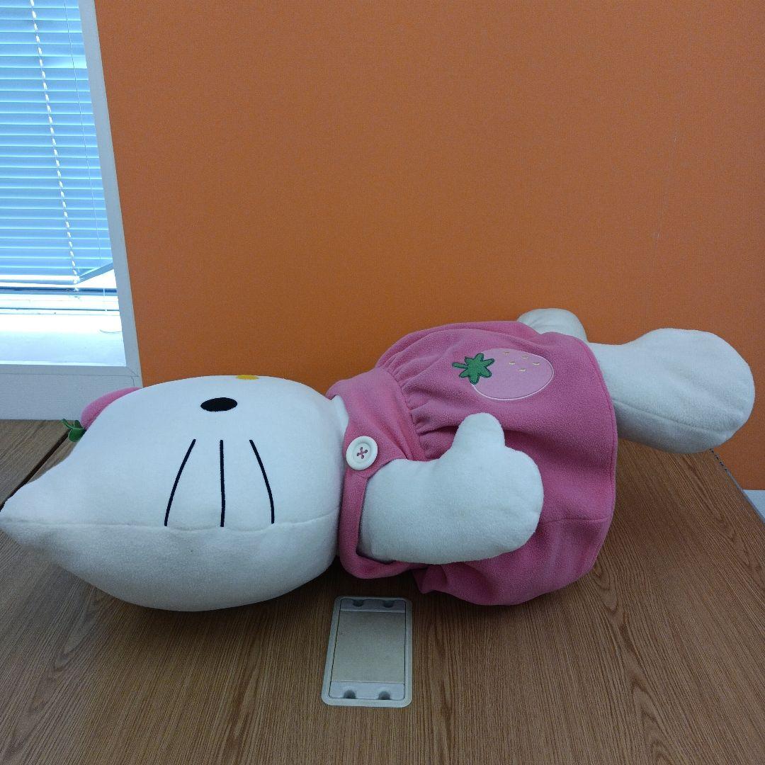 レア/希少　ハローキティ　特大ぬいぐるみ　さくらんぼ　2003年　キティちゃん