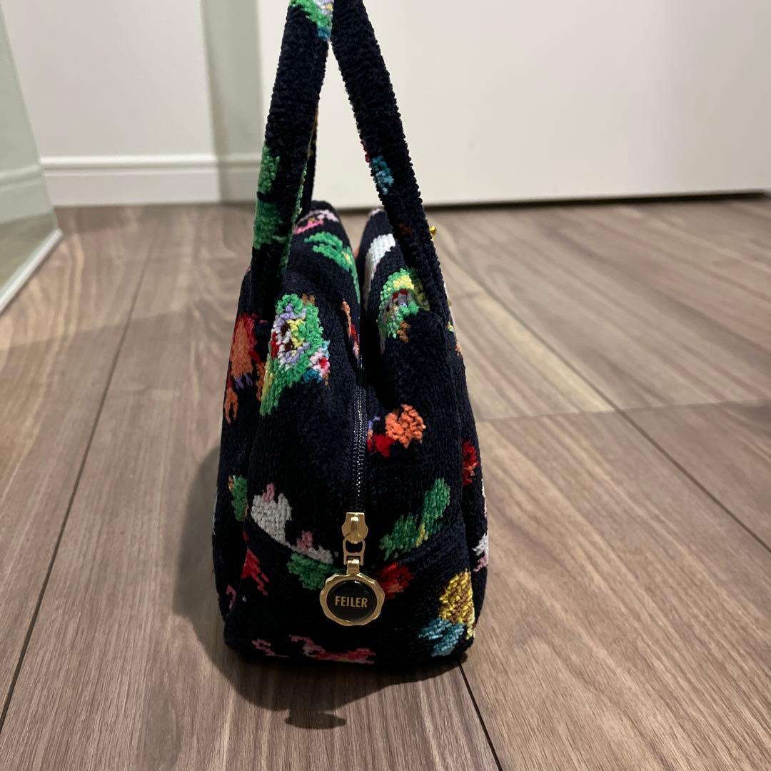 FEILER フェイラー　神崎恵　ミニキューブバッグ