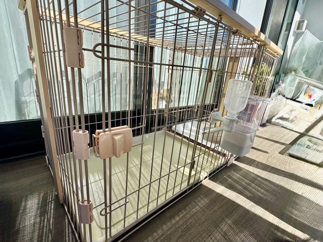 小中型犬用金属製犬用ケージ