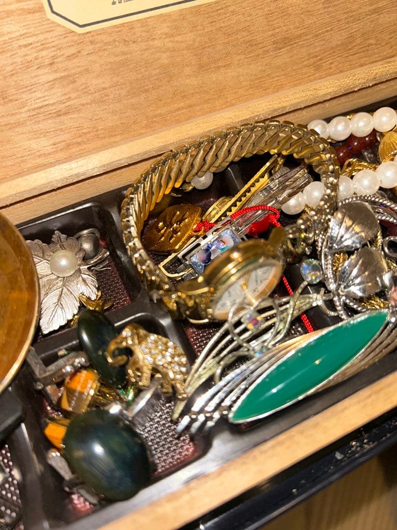 K14WG刻印有 ヴィンテージ アクセサリーまとめ売り 腕時計 ネックレス