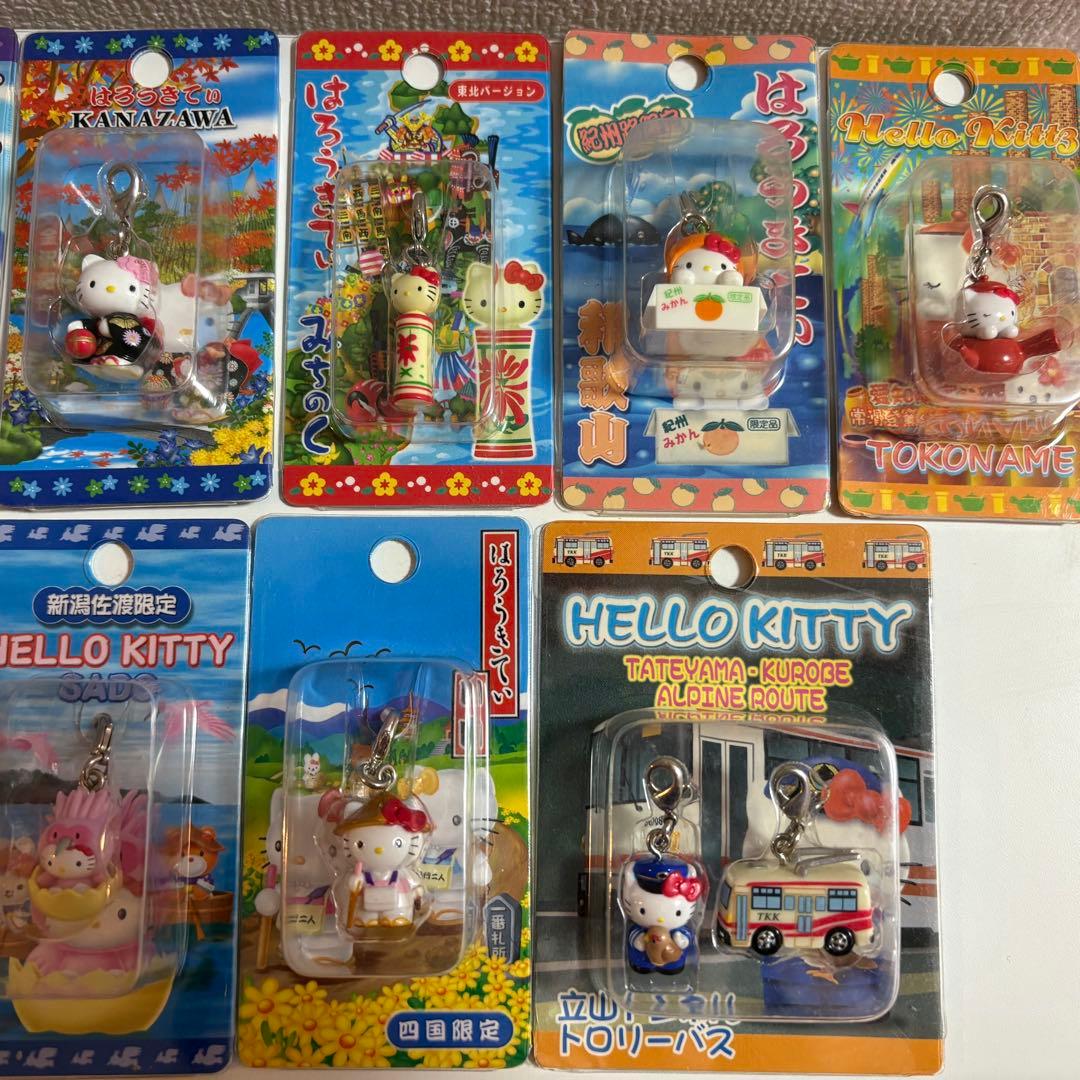 ご当地キティ ストラップ 13個セット