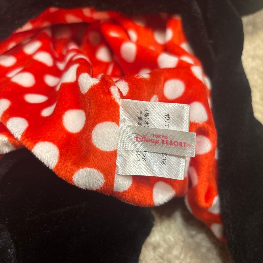 ミニーマウス　ファンキャップ　マフラー