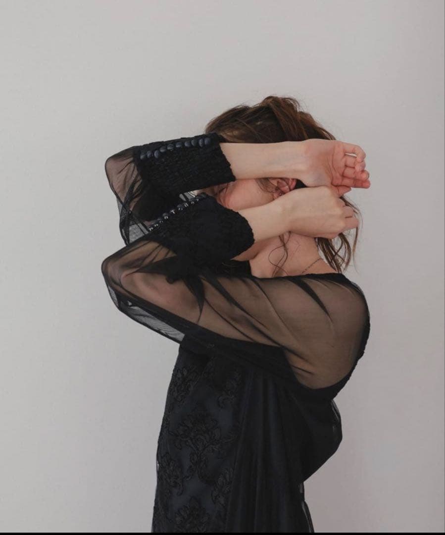 ★新品★ドリードール　モールレースサイドティアードドレス