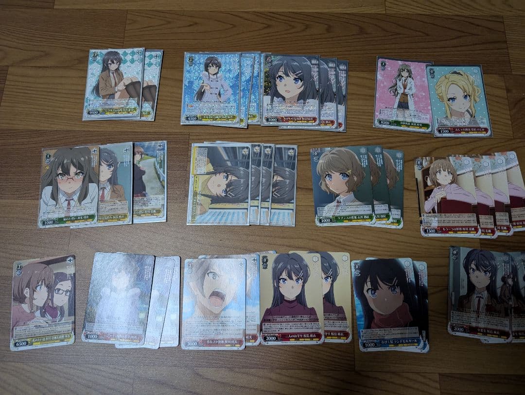 ヴァイスシュヴァルツ 青春ブタ野郎シリーズ 8扉デッキ+ 汎用パーツ