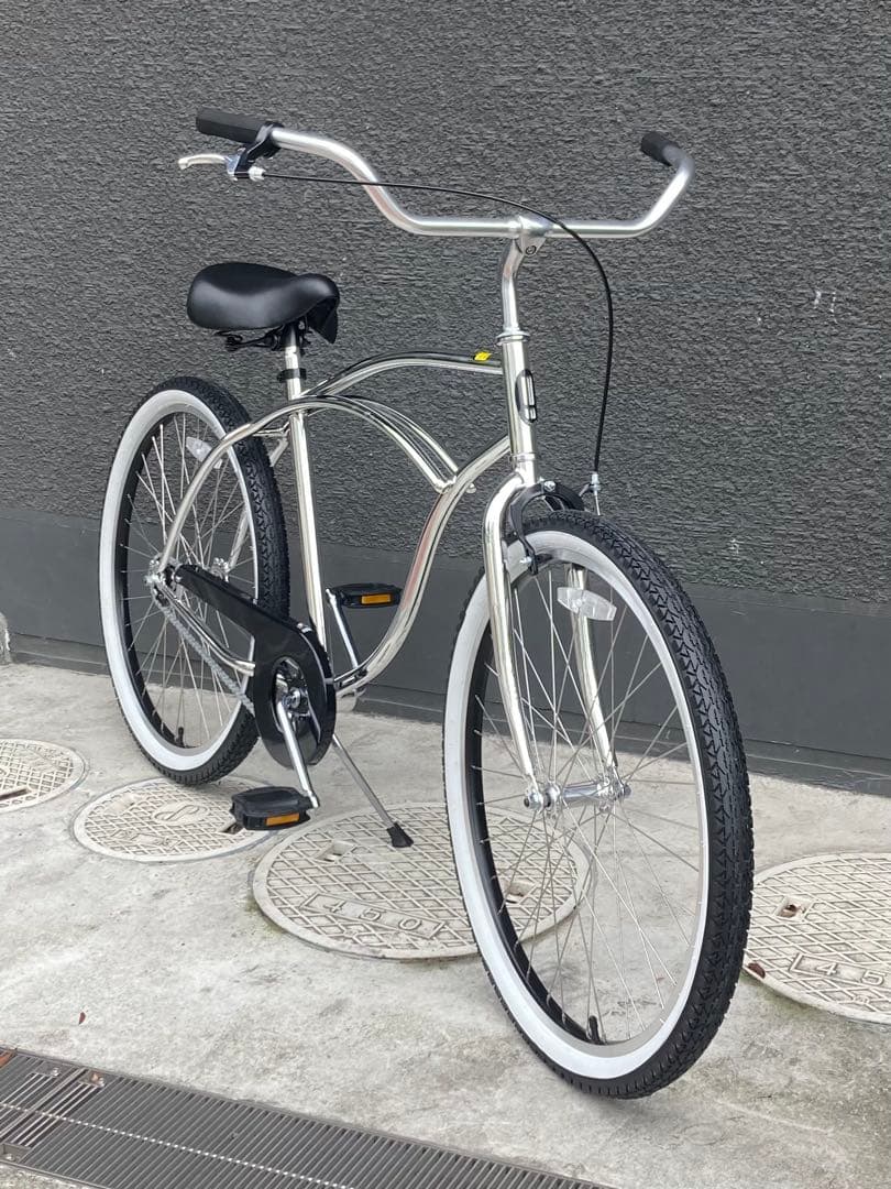 【新品】ビーチクルーザー_26インチ×2.125_CP