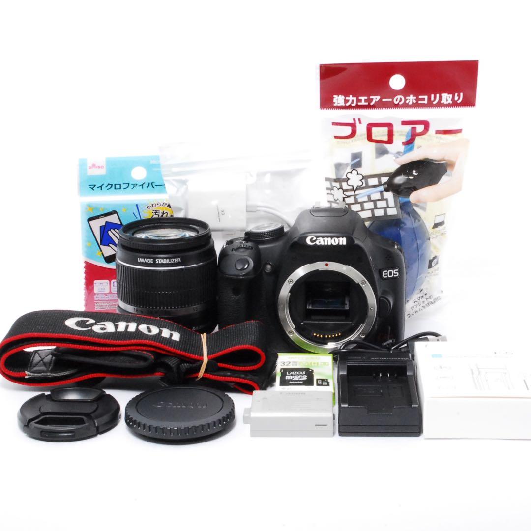 すぐ使える◇Canon Kiss X3◇一眼レフカメラ◇スマホ転送◇おまけ多数