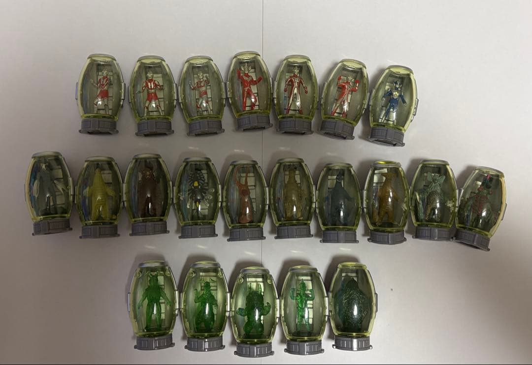 ウルトラマンメビウス　ガイズメモリーディスプレイ マケット怪獣　22種類セット