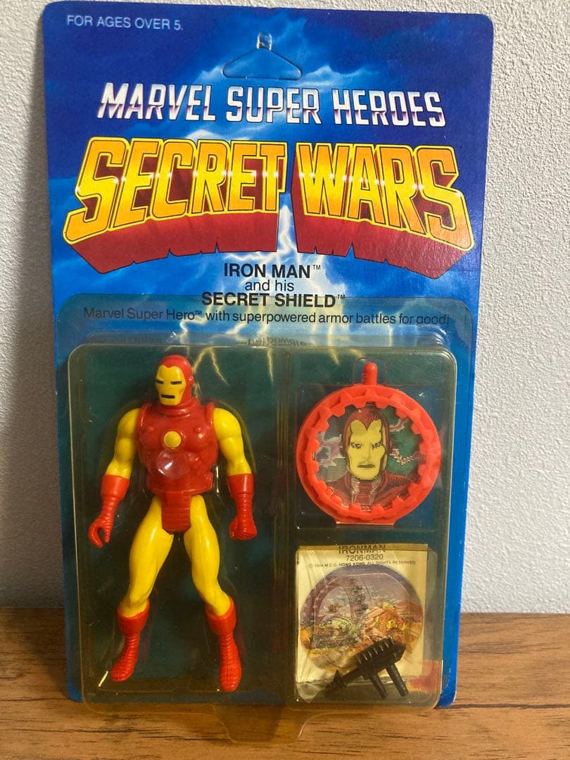 1984年当時物　未開封　マテル製　アイアンマン　フィギュア 1/12 Scale DLX Iron Man Mark 43 （1/12スケール DLX アイアンマン