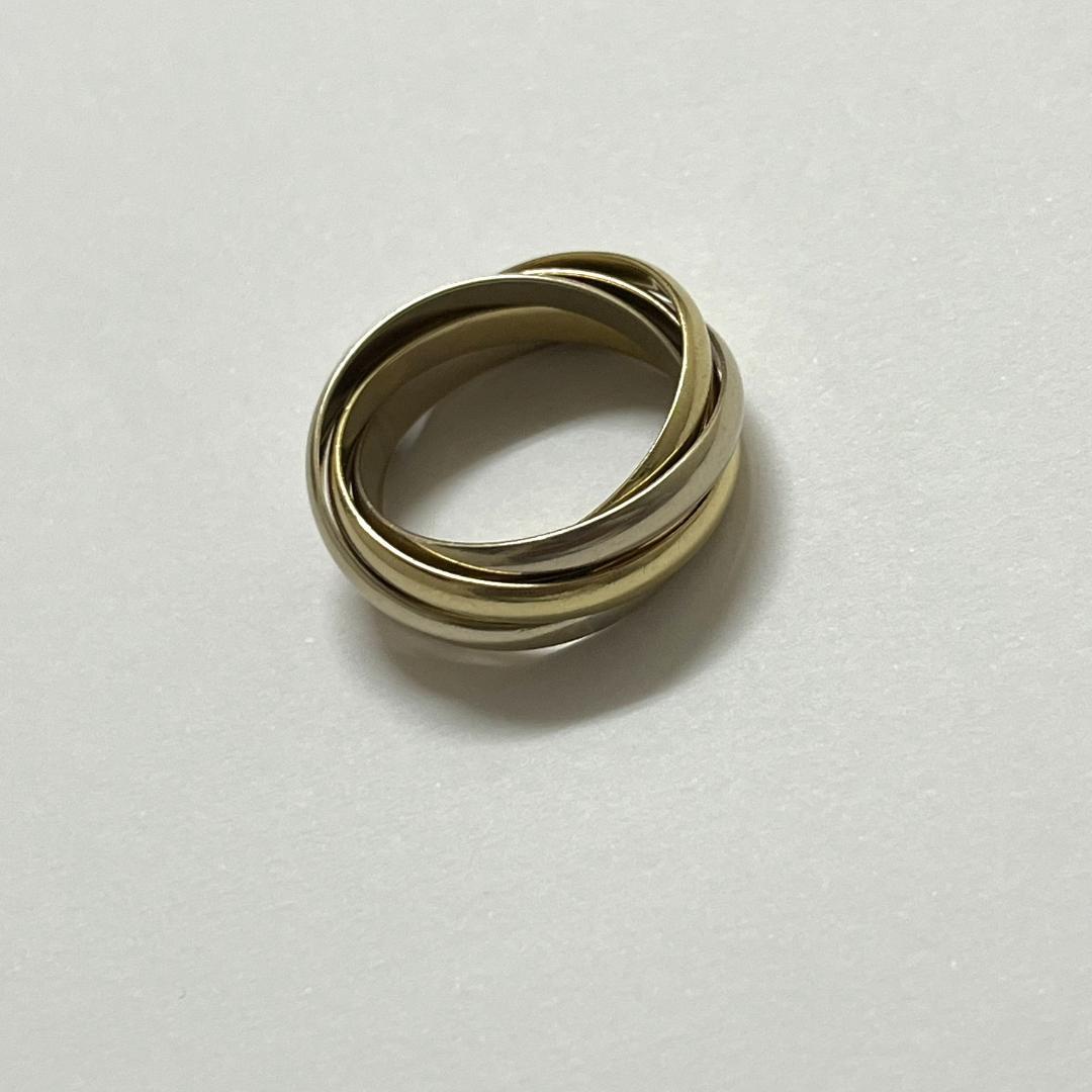 【PNさま専用】5連トリニティリング カルティエ Cartier 指輪 750