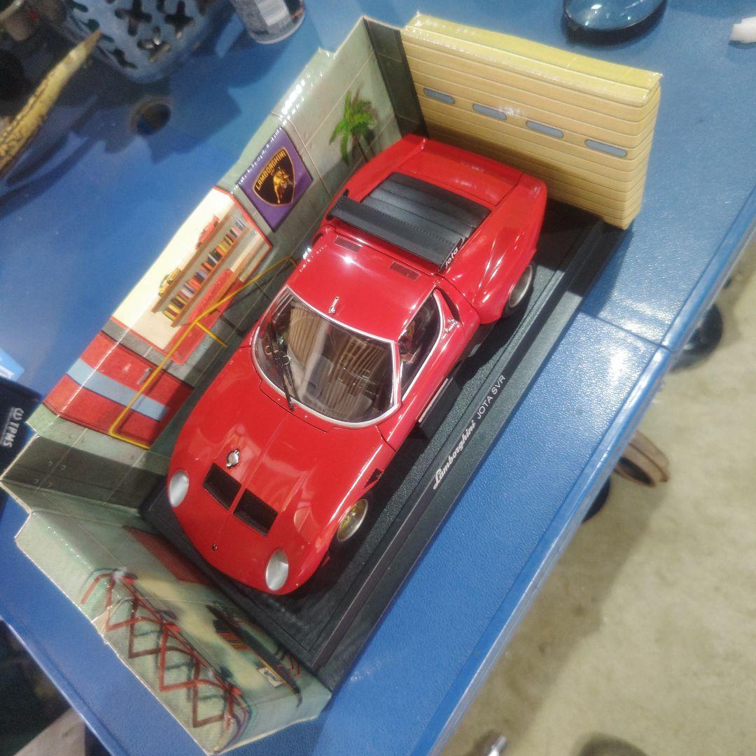 Lamborghini jota 1/18 赤