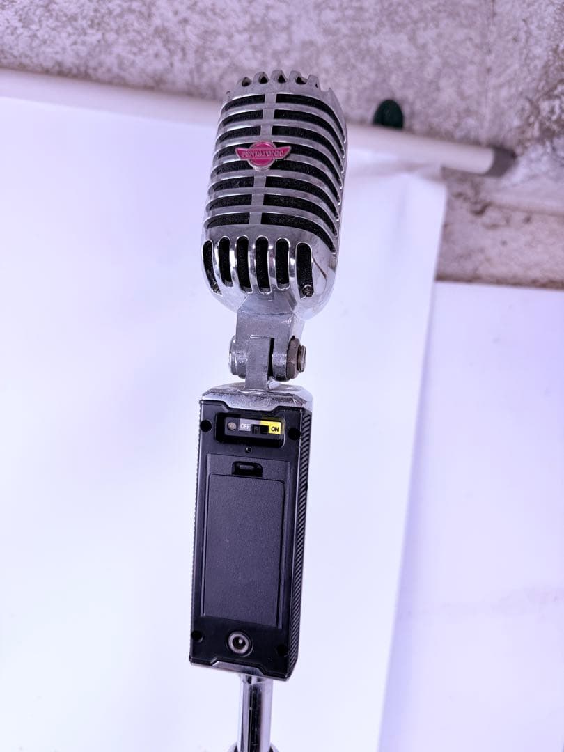 PENTATONIC ビンテージマイク audio-technicaスタンド付