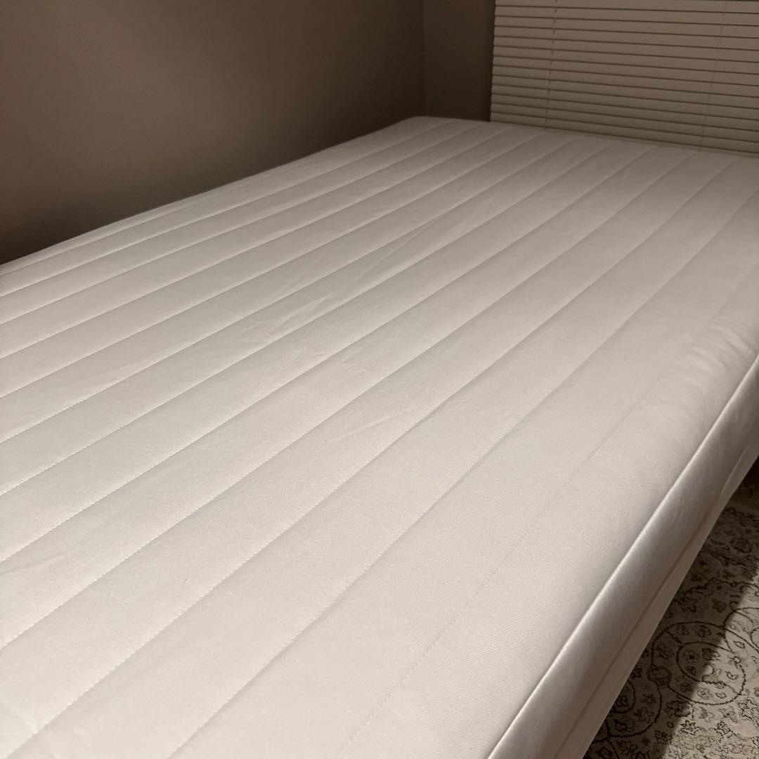 【送料込】無印良品 脚付マットレス シングル