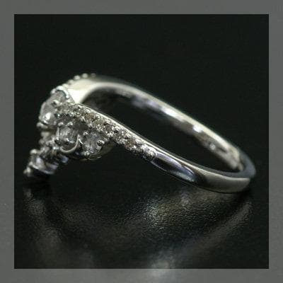 お値下 定価30万 新品 10号 K18WG リング ベーネベーネ“女王の風格”