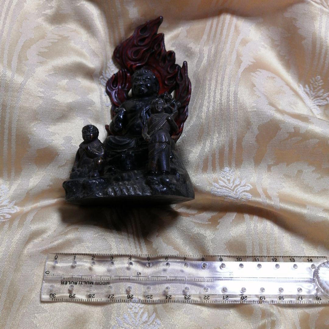 仏像 成田不動尊 開運厄除け 大護摩修行 骨董 アンティーク 像