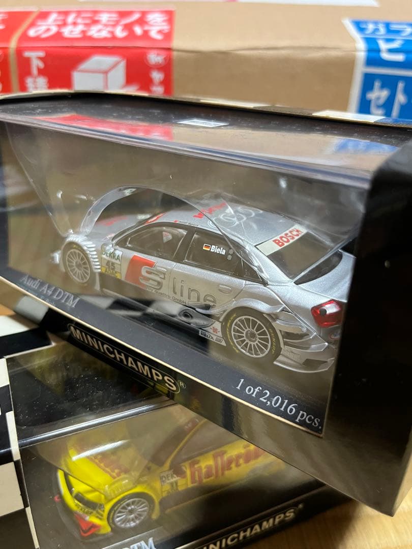 MINICHAMPS Audi A4 DTM 3台セット AUTOart