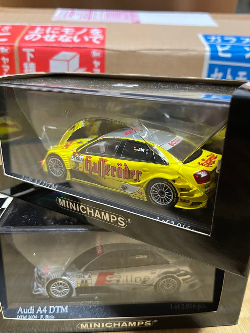 MINICHAMPS Audi A4 DTM 3台セット AUTOart