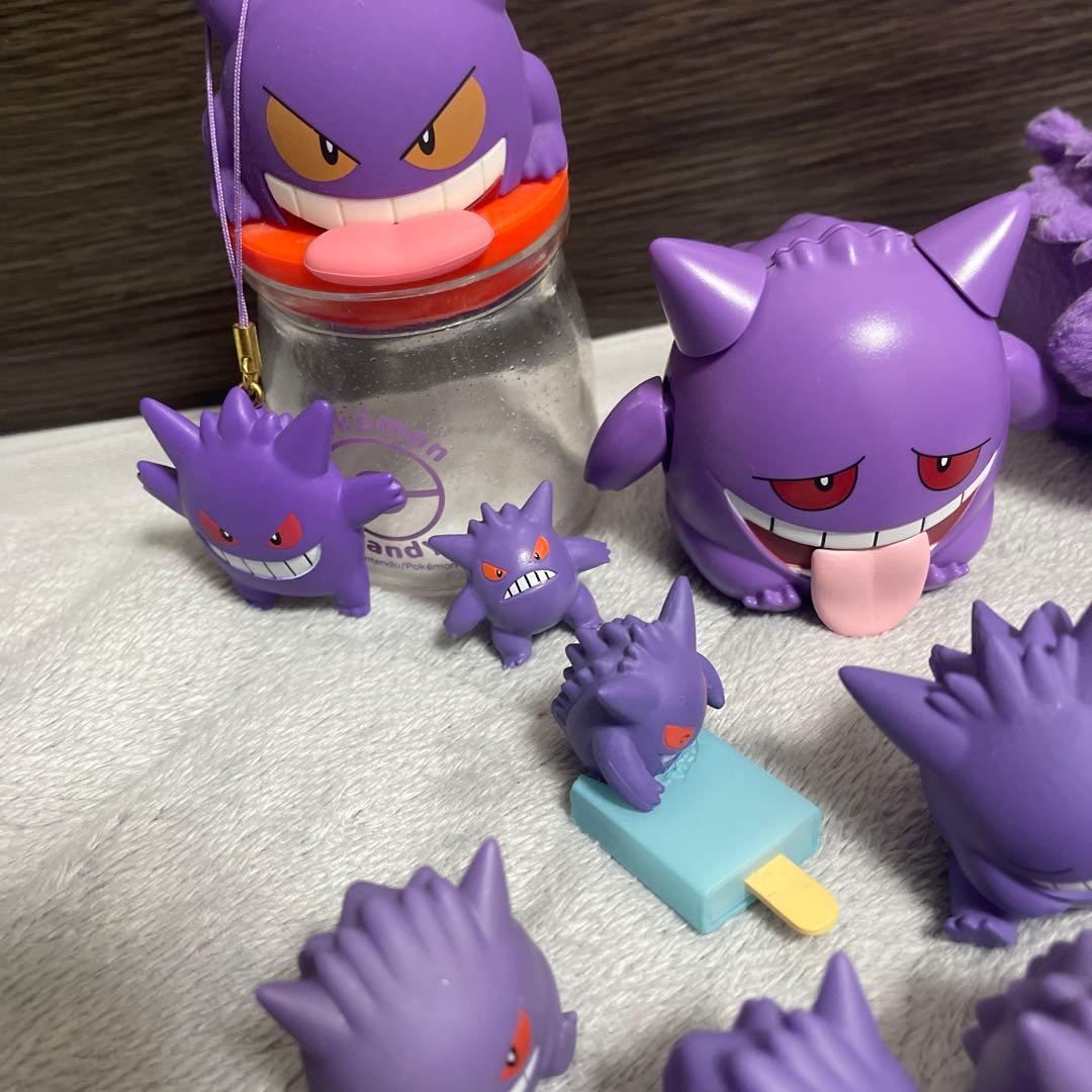ポケモンキッズ ゲンガー ピカチュウ 指人形 ソフビフィギュア