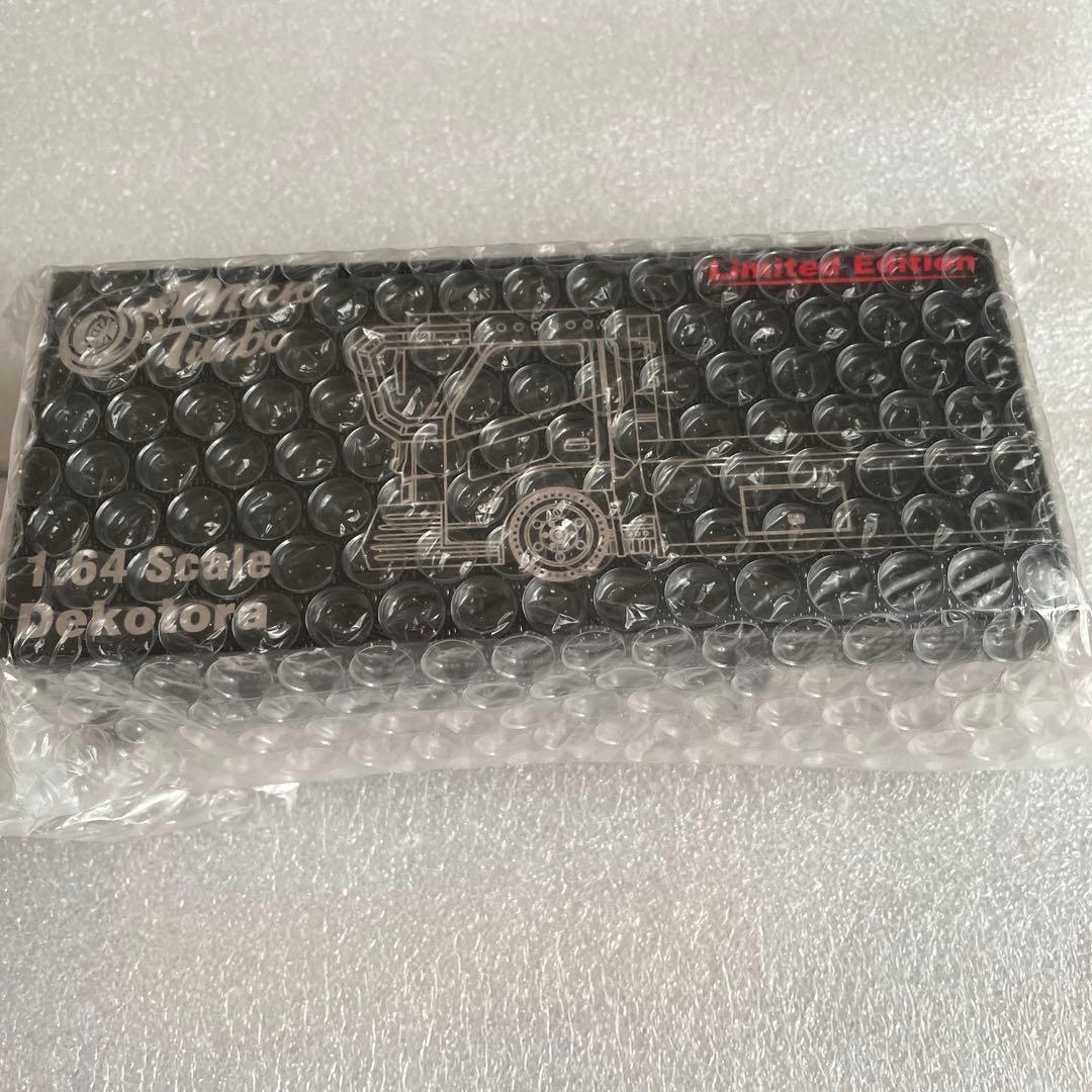新品未開封★デコトラマイクロターボMicroTurbo1/64キャリアカー積載車