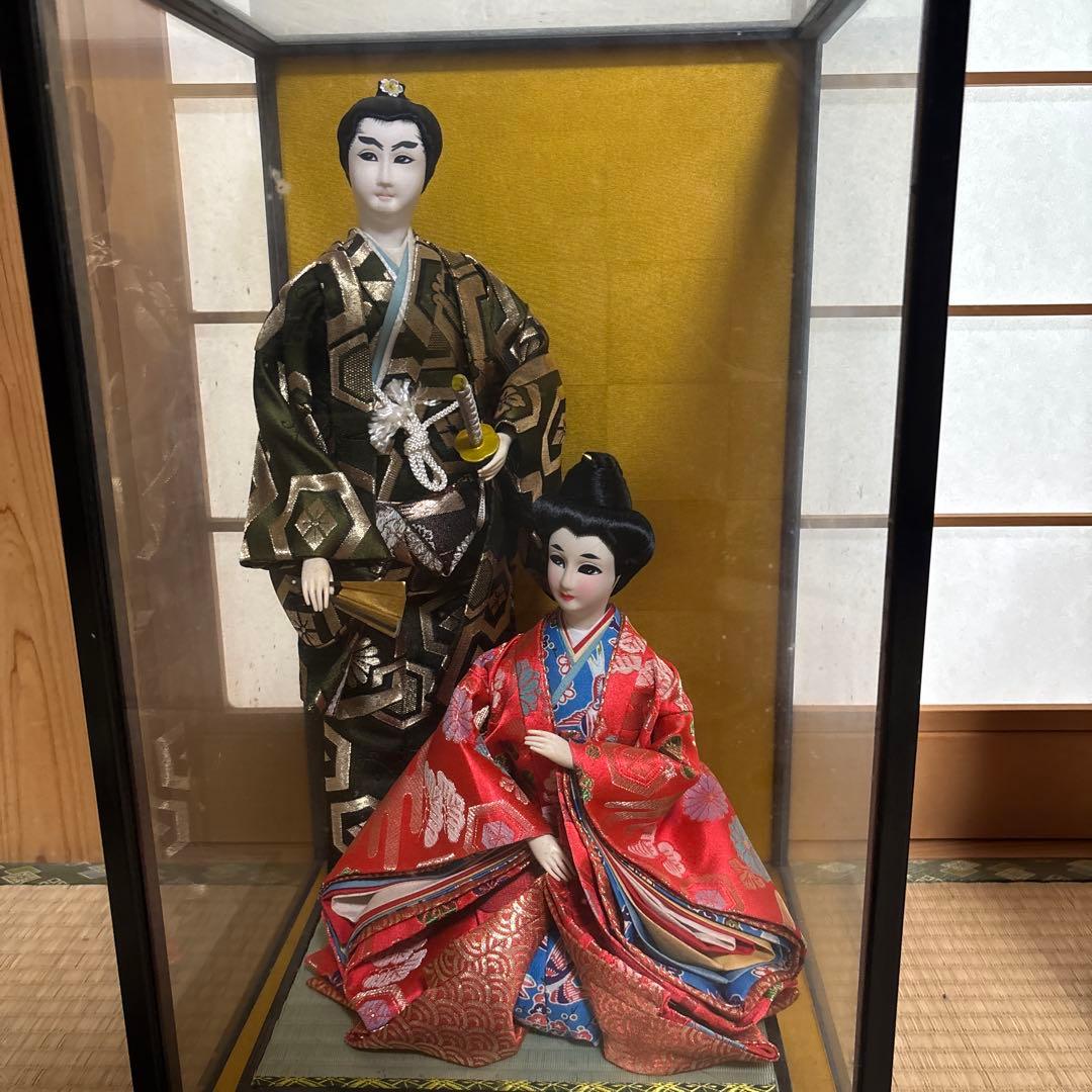 （日本人形）高級琉球木目込人形 男女セット　日本人形沖縄 高級琉球木目込人形 男女セット 高級琉球木目込人形 男女セット 高級品