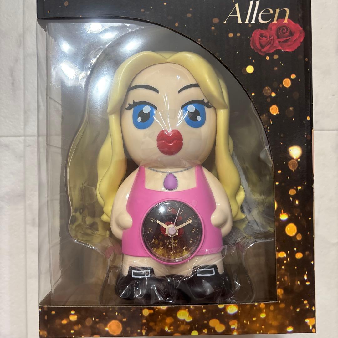 アレン様 目覚まし時計 ピンク アレン様 汚歯世 目覚まし時計 第3弾