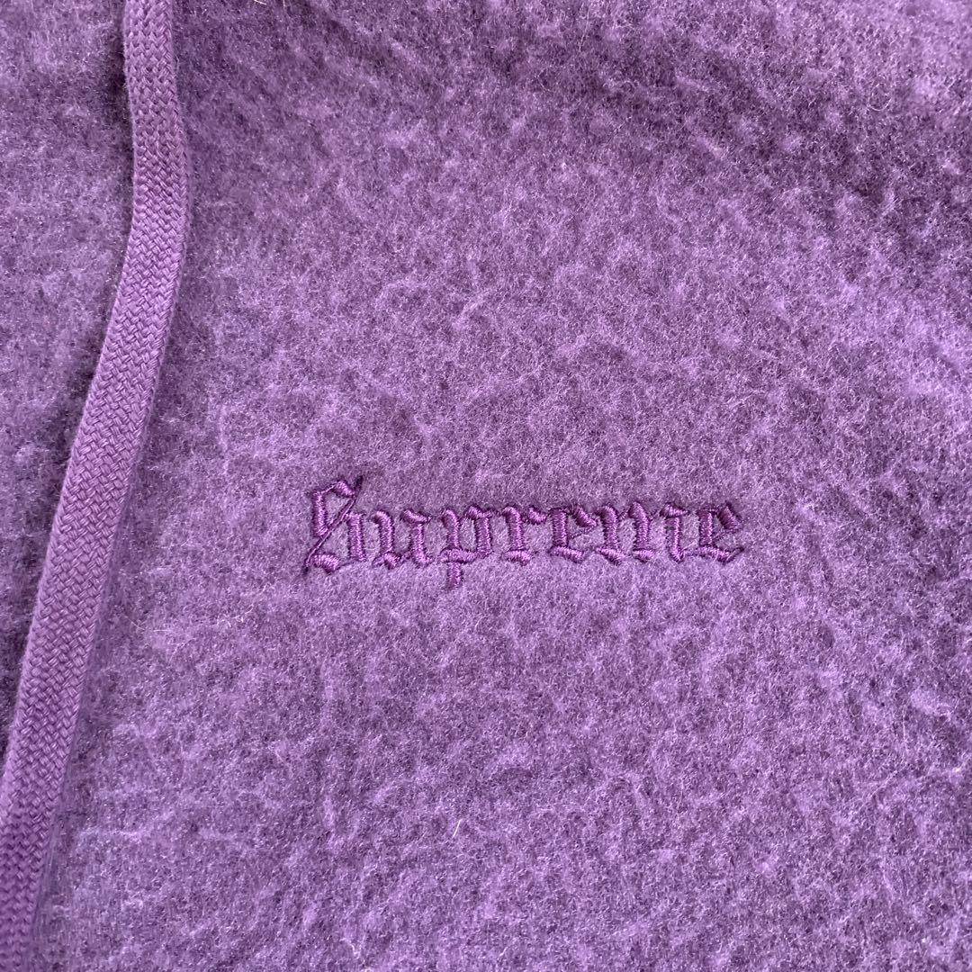 シュプリーム　Pilled Zip Up Hooded Sweatshirt