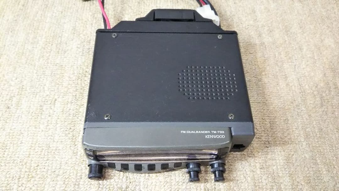 ケンウッド TM-733S 144/430MHz ハイパワーモービル機
