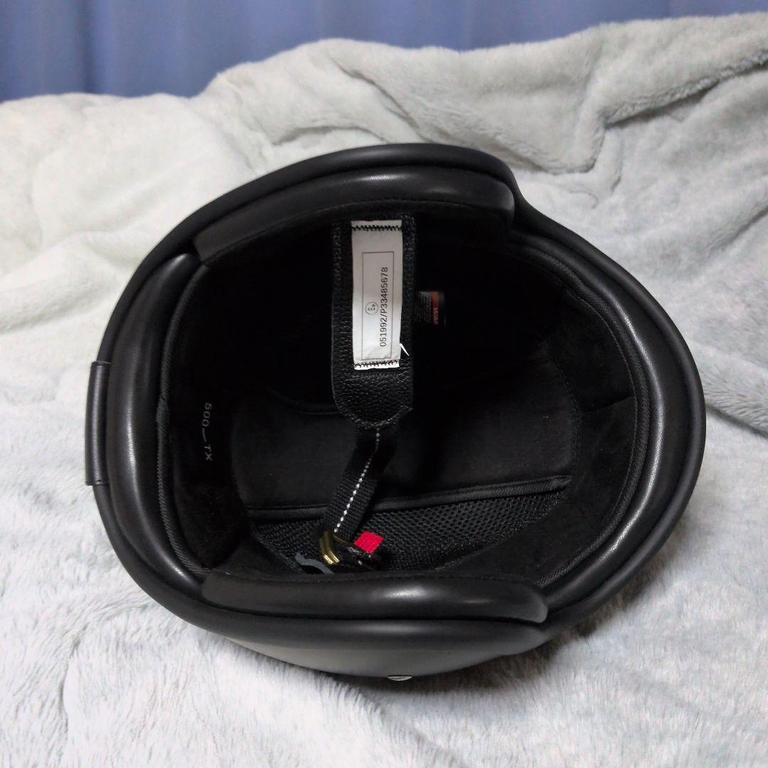 500TXタイプ ビートル　ジェットヘルメットBUCO tt&co 3XL 黒