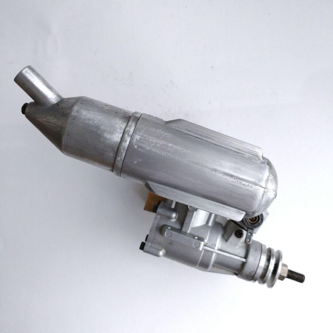 ラジコン飛行機 エンジン OS MAX SF 46 マフラー付き