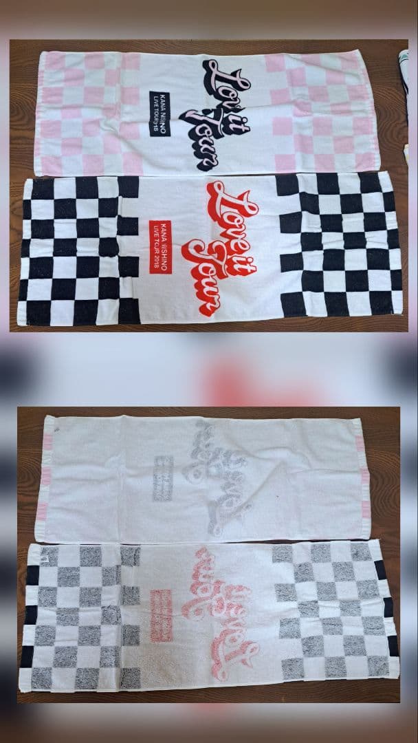 西野カナ フェイスタオルまとめ売り