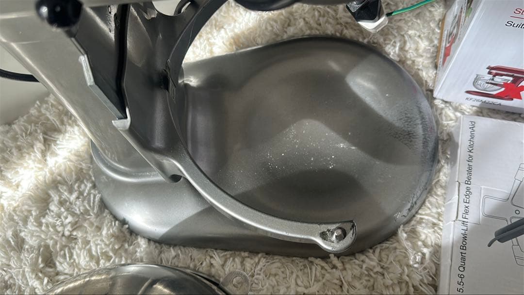 J*M様 KitchenAid スタンドミキサー シルバー