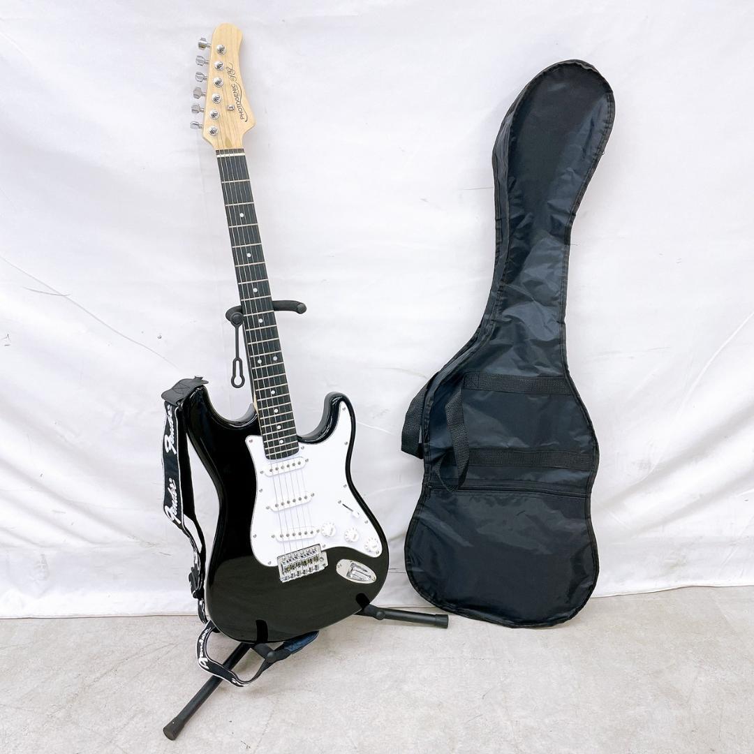 Photogenic エレキギター ストラトキャスタータイプ ブラック ヨドバシ.com - フォトジェニック PhotoGenic エレキギター ストラト