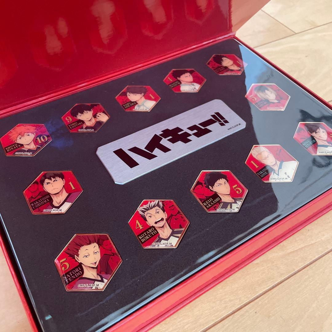 ハイキュー　ピンバッジ　プレゼントキャンペーン　ファミリーマート　当選A賞　レア
